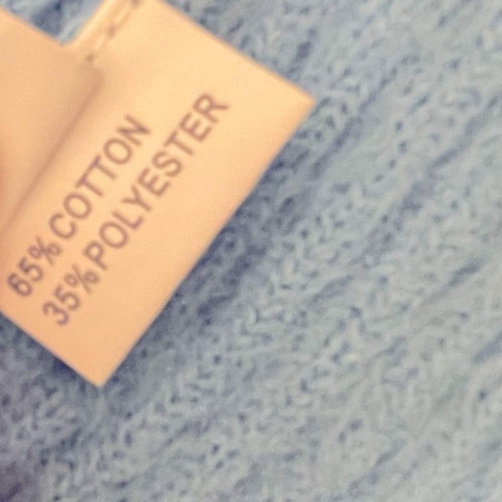 🚫SOLD🚫 NWOT Baby blue fuzzy wrap sweater sz L - Picture 7 of 7